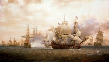 フリゲート湾海戦海戦 Oil Paintings